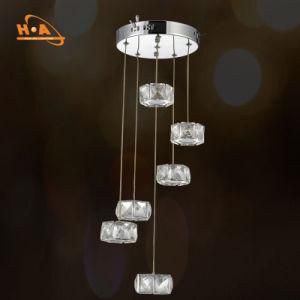 High Quality Crystal Light Pendant Light Modern Round Chandelier