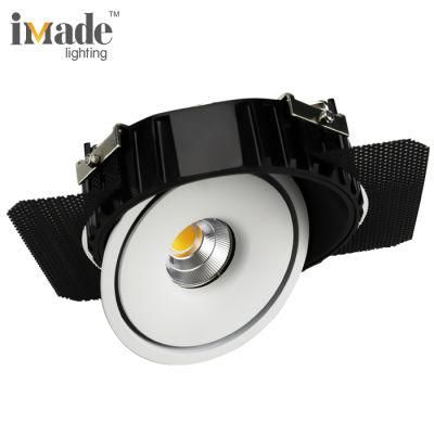 15W Recessed Adjustable 3000K Triac Dimmable Indoor Lighting Spotlight LED COB Downlight