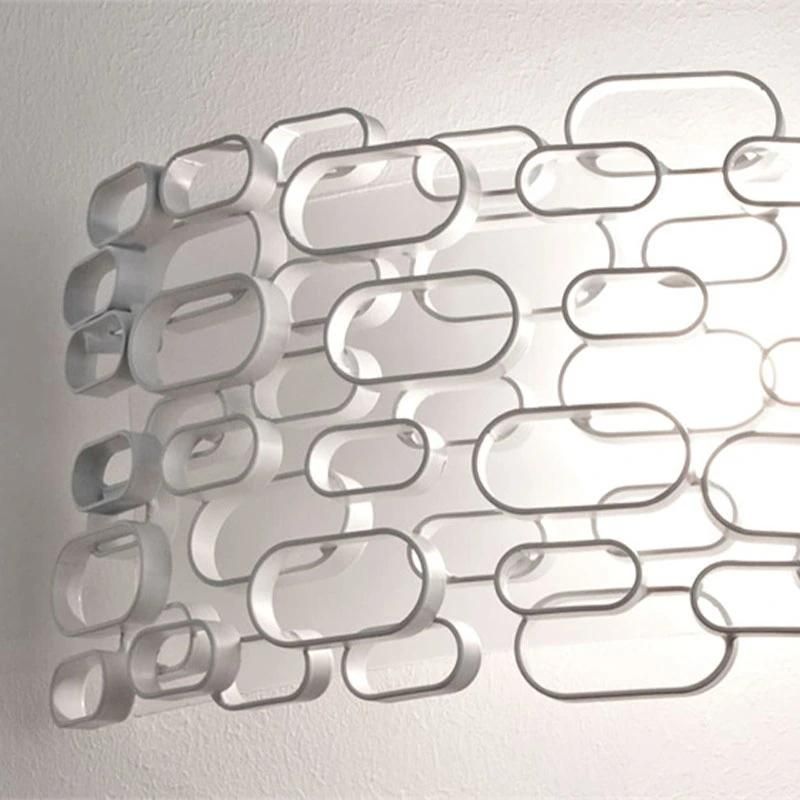 Wholesale Manufacturer LED Linear Stainless Steel Circle Chain Pendant Light