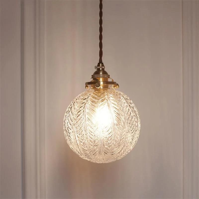 Glass Chandelier Hanging Lights Living Room Restaurant Pendant Lamps Shop Lights (WH-GP-73)