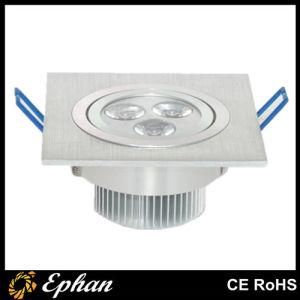15/30/45/60 Degree 3W LED Rectangular Ceiling Light (EPCS-S0302)