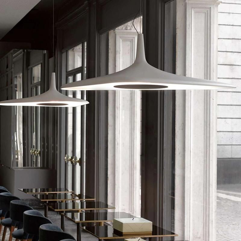 Modern Triangle Contract Style Pendant Lamp Exhibition Hall Hotel Lobby
