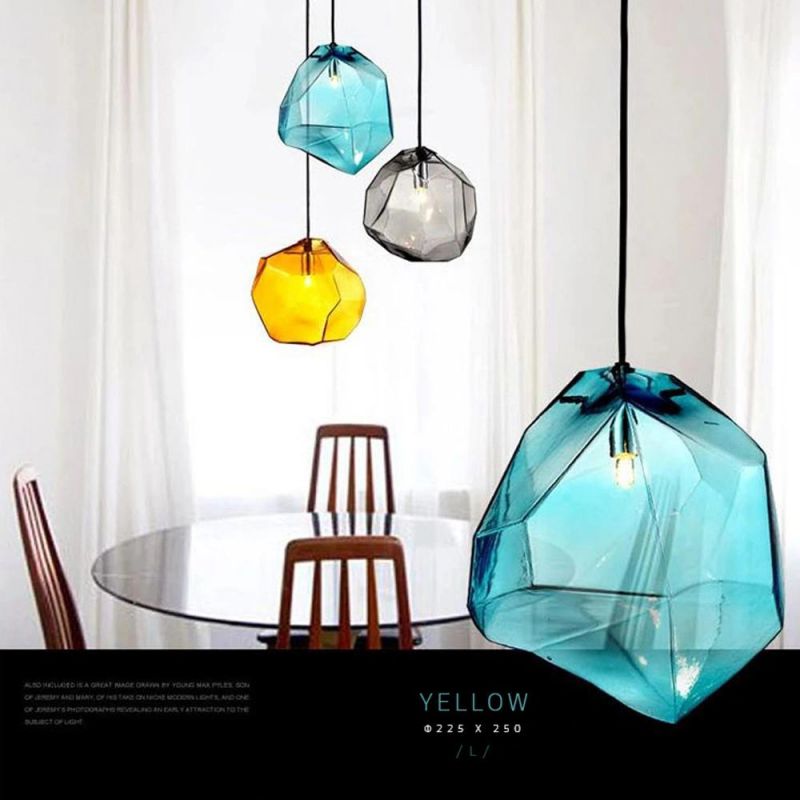 New Colorful Hanging Lamp Loft Lamp Simple Modern Pendant Lamp for Interior Lighting