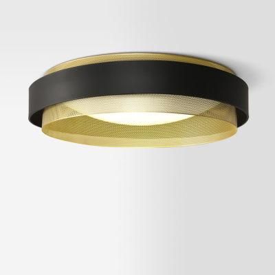 New Design Modern Light Luxury Bedroom Round LED Ceiling Light