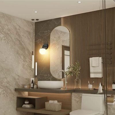 Modern Globe Wall Light Black Globe Wall Sconce Light Restaurant Living Room Bedside Stairs Bathroom Mirror