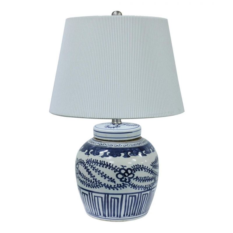 Home Goods Decor Chinese Modern Design Ceramic Flower Vase, Wholesale Antique Vintage Blue and White Porcelain Vase for Wedding