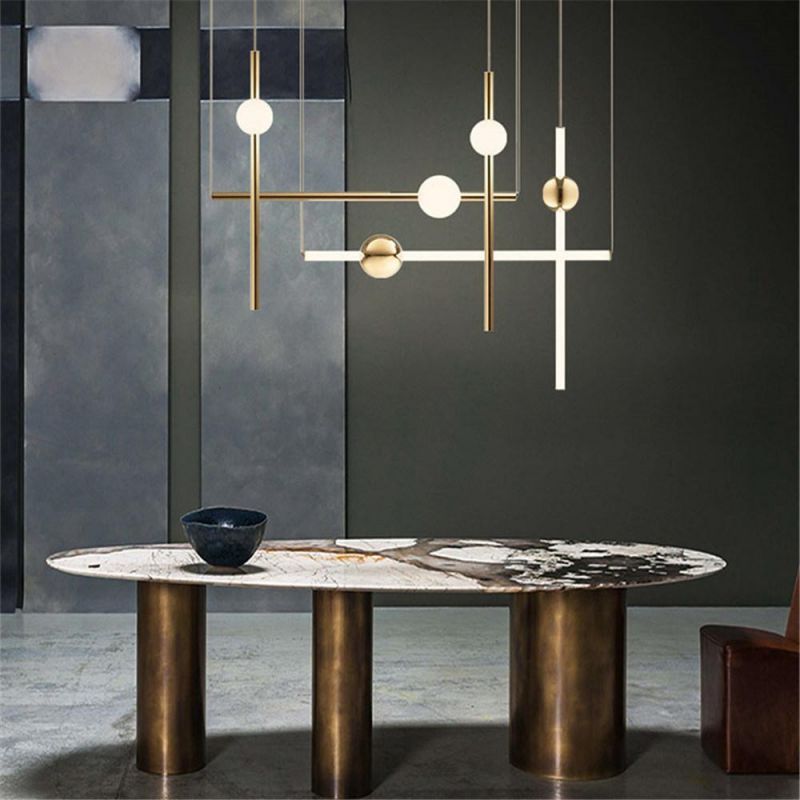 Hotel Custom-Made Decoration Glass Chandelier Modern Pendant Light