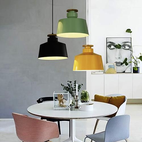 Modern White Pendant Light Hanging Bedside Light Pendant Lamp for Interior Lighting