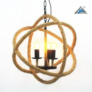 Round Rope Frame Pendant Light for Restaurant (C5006179)