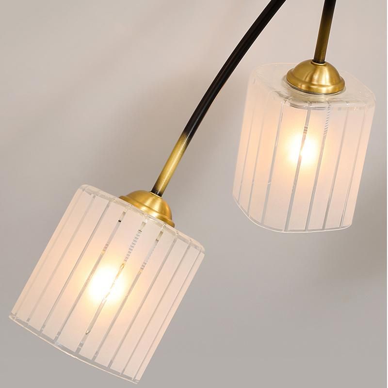 Nordic Copper Ceiling Lamps Simple Modern Living Room Lamp Dining Room Light