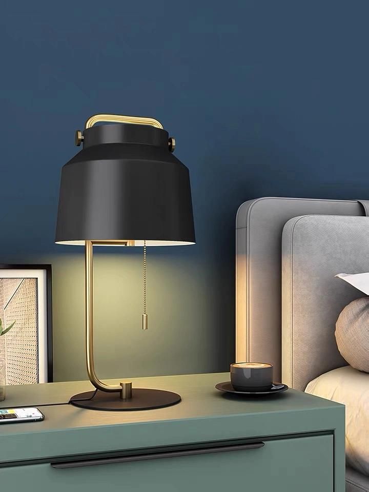Light Luxury Nordic Desk Lamp Bedside Lamp Bedroom Personality Creative Simple Modern Decoration Living Room Tmall Lamp