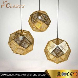 Decorative Stainless Steel Shade Pendant Light for Bedroom Living Room