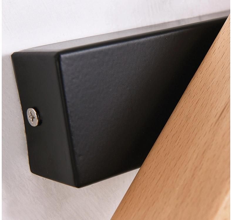 LED Acrylic Solid Wood Wall Light Creative Rotatable Bedroom Wall Light Aisle Lighting