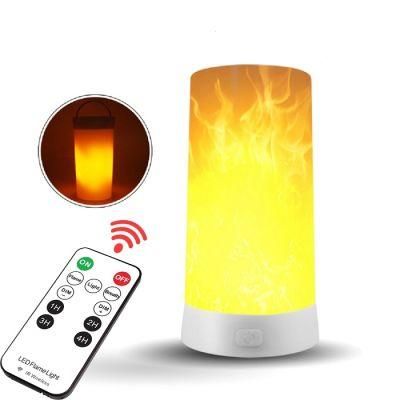 Factory Flame Effect Remote Control Night Light for Bar Lamp