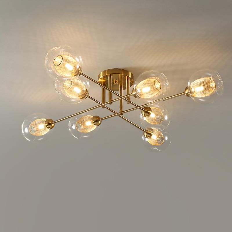 Ceiling Lamp Postmodern Warm Romantic Living Room Lamp Bedroom Dining Room Lamp