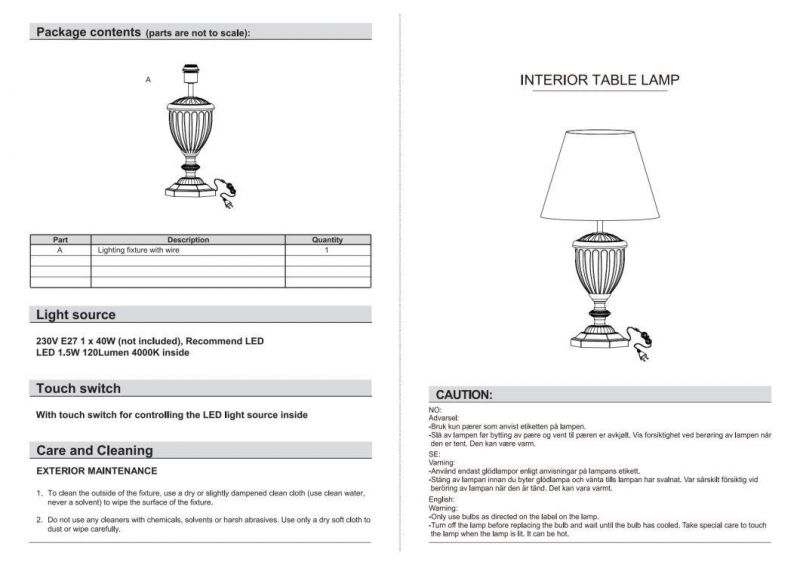 Bedside Table Lamp with Nightlight Ports Power Outlet Soft Bell Shade Decor Bedroom Living Room Reading Houses Home Office Exclude shade(Silver & Clear Crystal)