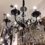 68863 Crystal Candle Chandelier Lamp (Zinc alloy)