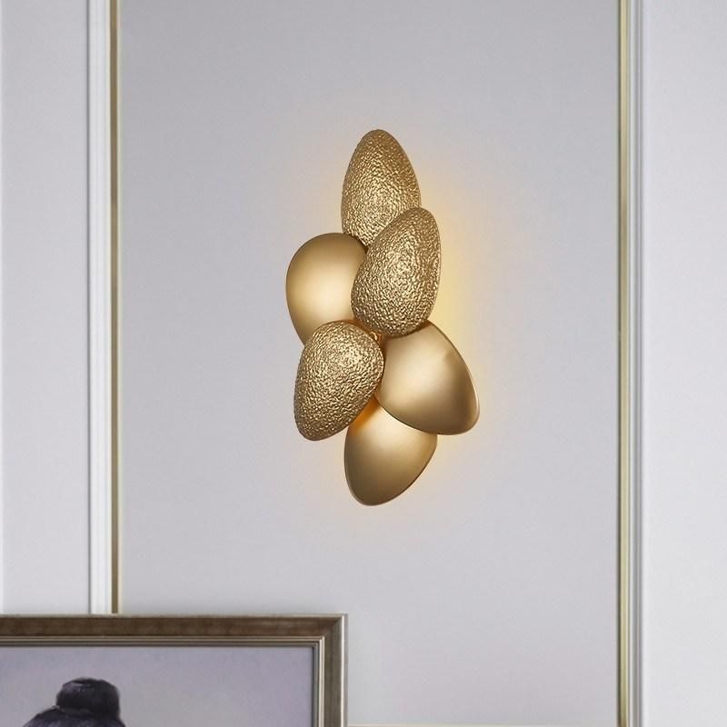 Creative Wall Lamp Designer Postmodern Background Bedroom Bedside Luxury Wall Light (WH-OR-76)