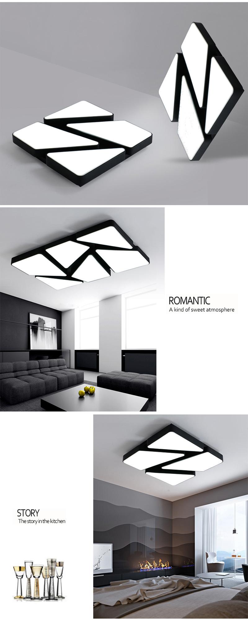 Modern Aluminium Restaurant LED Ceiling Light
