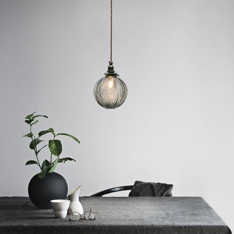 Glass Chandelier Hanging Lights Living Room Restaurant Pendant Lamps Shop Lights (WH-GP-73)