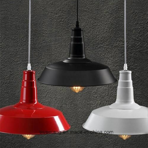 Nordic Industrial Iron Black Hanging Lamp Home Decor Indoor Lighting Pendant Light