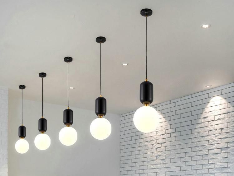 Modern Acrylic Gold, Chrome White, Black Stainless Steel LED Hanging Pendant Light