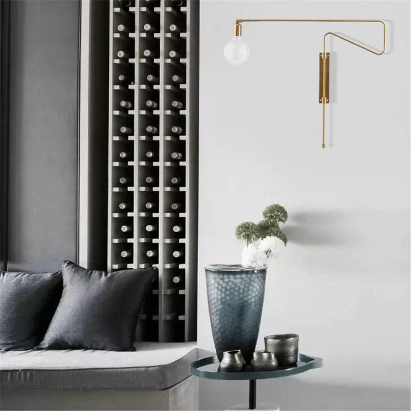 Modern LED Wall Lamps Angle Adjustable Bedroom Bedside Wall Light Fixtures