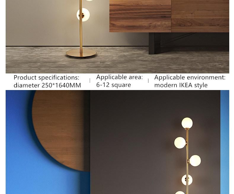 Modern LED Floor Lamps Living Room Standing Lights Bedside Illumination Home Deco LED Corner Light (WH-MFL-37)