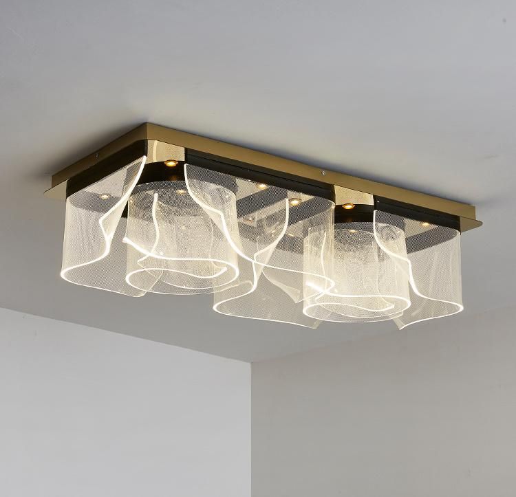 Modern LED Lights, Acrylic Ceiling Lights for Living Room Decoration
