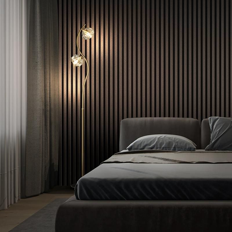 All Copper Nordic Living Room Floor Lamp Postmodern Bedroom Table Lamp