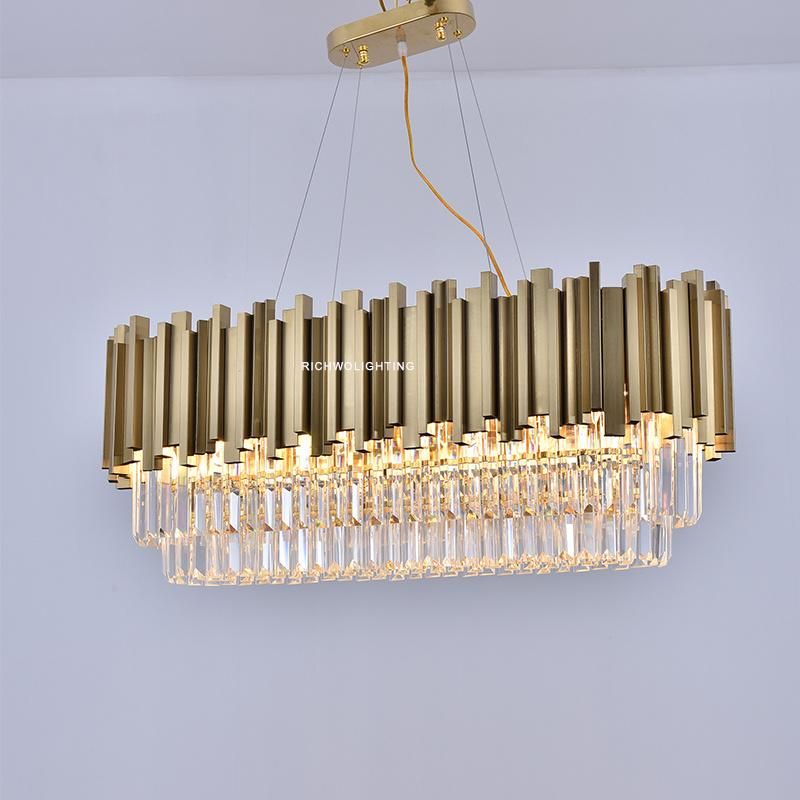 Modern Glass Pendant Light Decorative Hanging Pendant Light Crystal Modern Chandelier Lighting