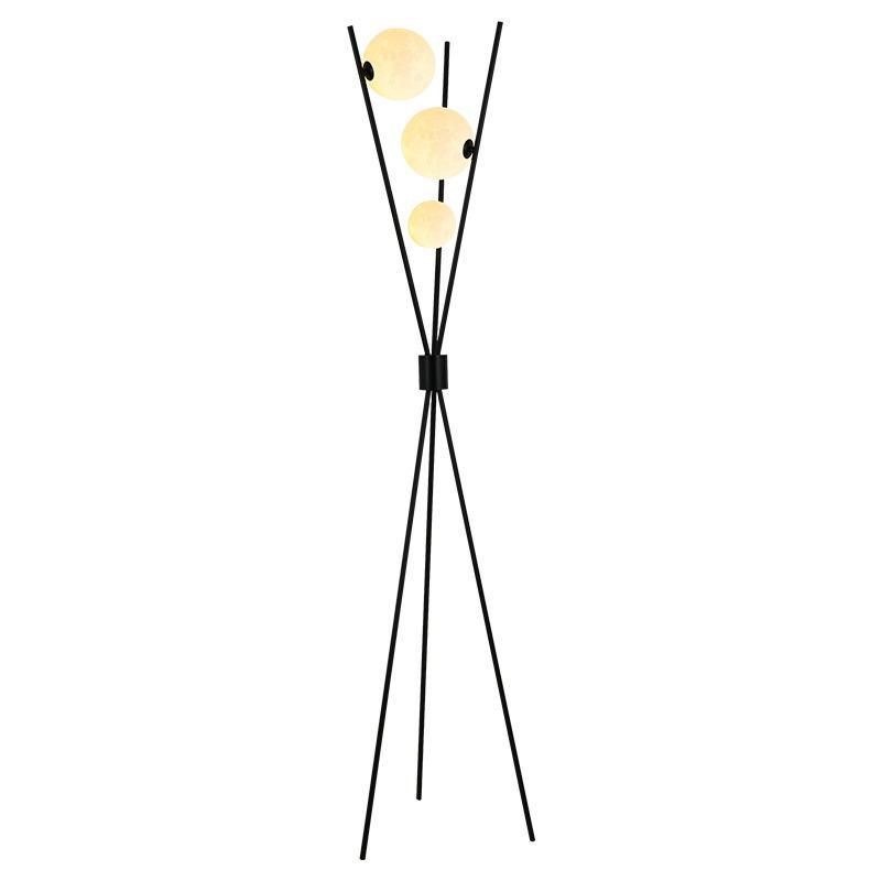 Nordic Post-Modern Floor Lamp 3D Printing Moon LED Lamps for Living Room Nordic LED Floor Lamp (WH-MFL-119)
