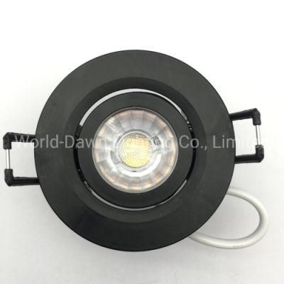 Wholesale LED Downlight 3W 5W 7W LED Recessed Spotlight 38 Degrees Spot Light Isolated Driver Mini LED Down Light with 1 Year Warranty