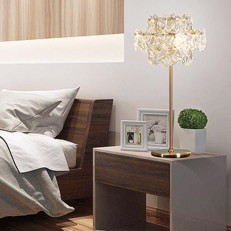 Diamond Shining Crystal Floor Lamp Table Lamp Desk Lamp Light
