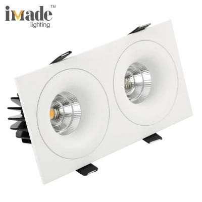 Cut Size 165X70mm Recessed Bedroom Home Lighting and Round Ceiling Light LED Panel Light Fixture 10W 15W Downlight 3000K 2700K Lamp Downlight