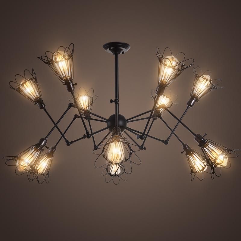 Loft Retractable Pendant Lights for Coffee Shop Bedroom Kitchen Lighting Fixtures (WH-VP-40)