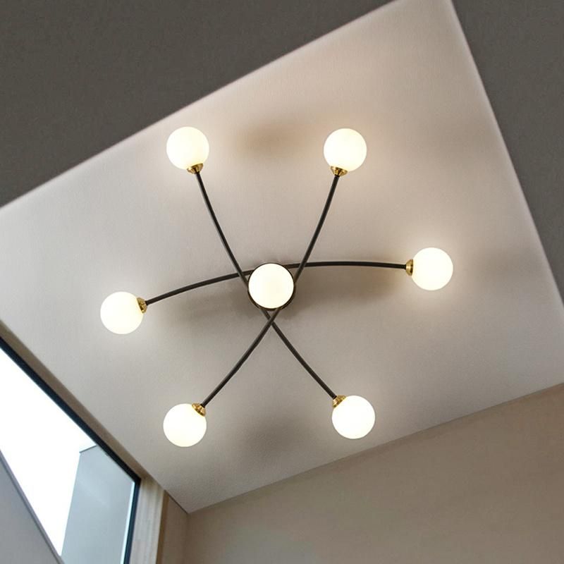 Ball Concise More Lights Ceiling Lamp Chandelier Pendant Lamp Bedroom Lamp