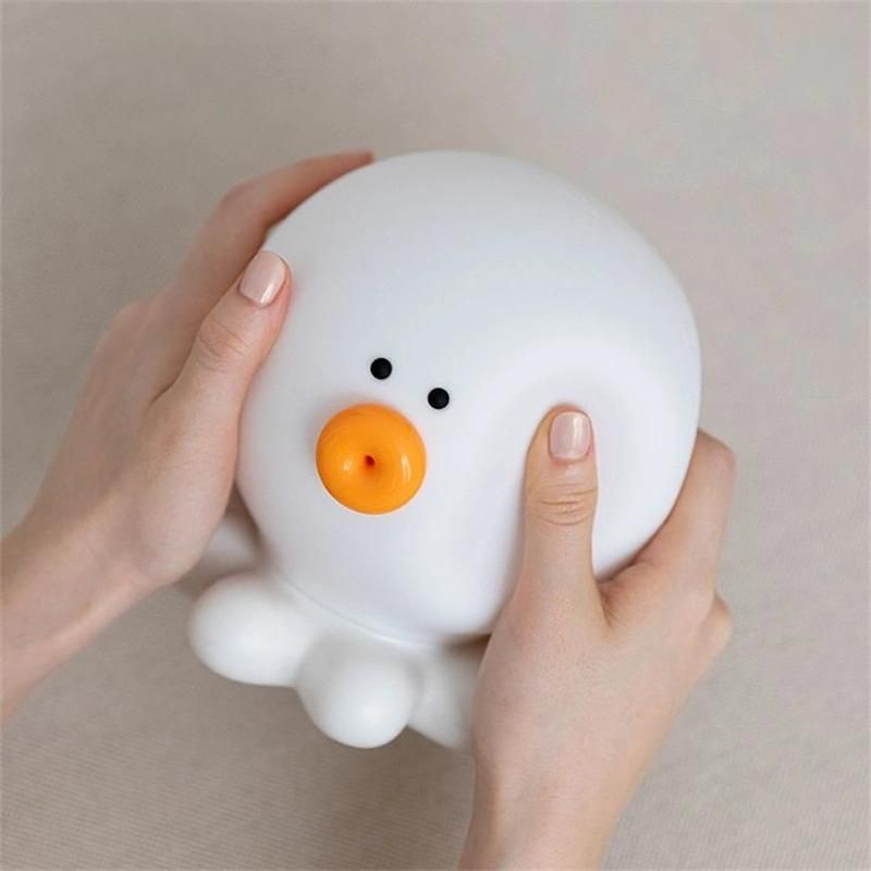 Octopus Colorful Light LED Silica Gel Small Night Light