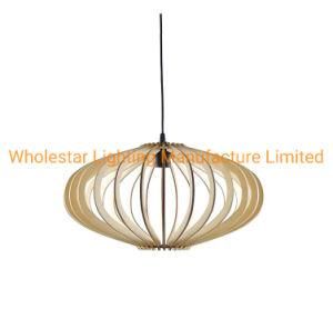 Wood Pendant Lamp / Wood Pendant Light (WHP-381-N)