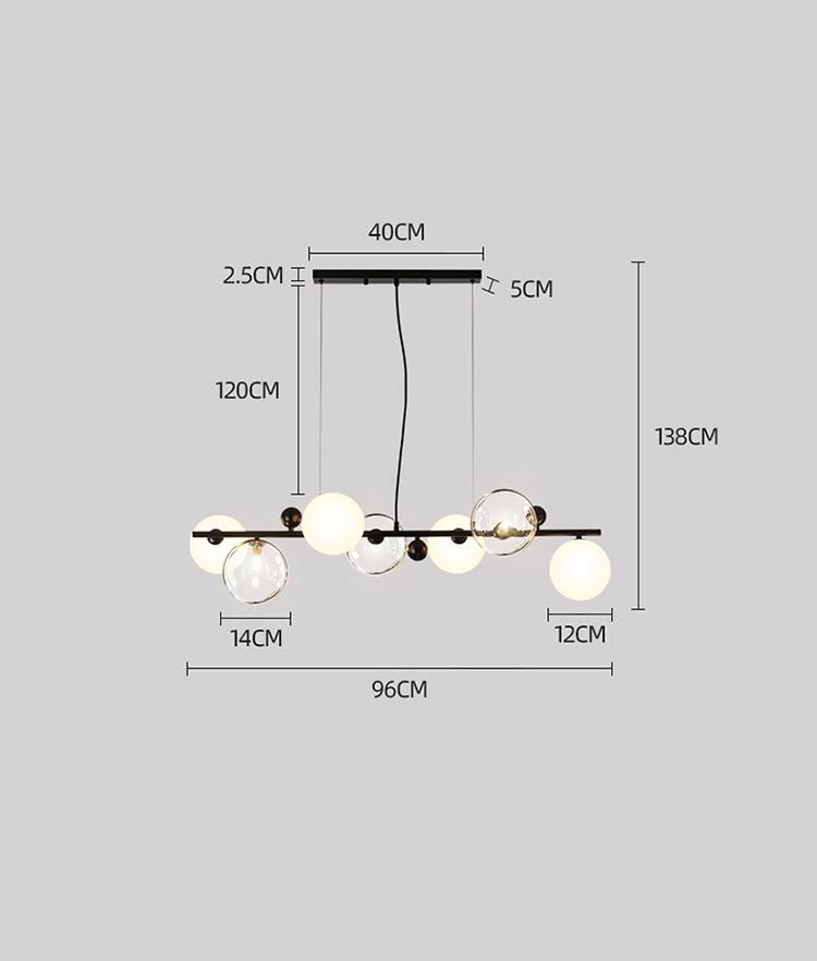 European Style Modern Glass Chandelier