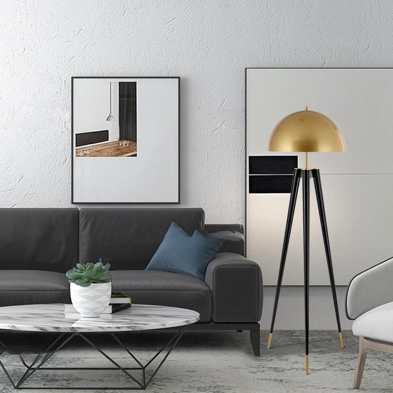 Designer Creative Office LED Floor Lamp Simple Metal Villa Living Room Lamp Designer Tripod Lighting (WH-MFL-44)