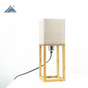 Modern Chinese Style Frame Table Lamp with Fabric Shade (C5007398-1)