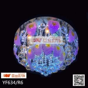 2015 New Modle Glass Crystal Ceiling Lamp with MP3 (YF634/R6)
