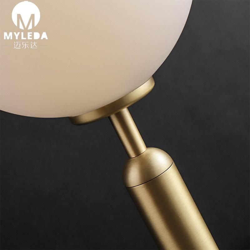 Modern Glass Ball LED Table Desk Light