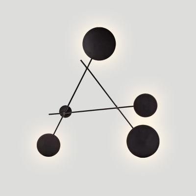Mutiple Light Source Creative Design Artistic Wall Lamp Living Room Lamp