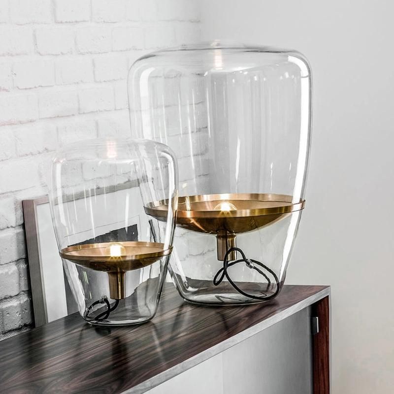 Glass Table Lamp