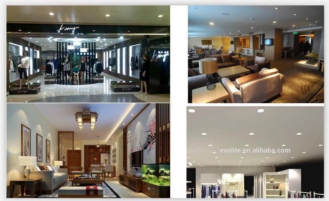 Black & White Hotel Housing Living Room LED COB Downlight Recessed Ceiling 3W Mini Spotlight