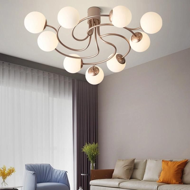 Nordic Modern Simple Lamp Luxury Living Room Light Bedroom Dining Room Creative Ceiling Light