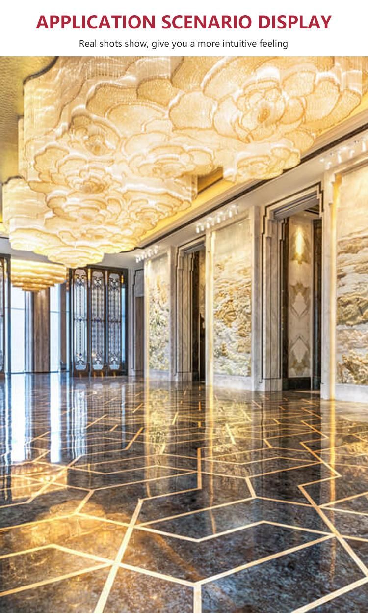 Decor Luxury Hotel Lobby Show Room Large Vintage Modern Non-Standard Customization Chandelier Ceiling Light