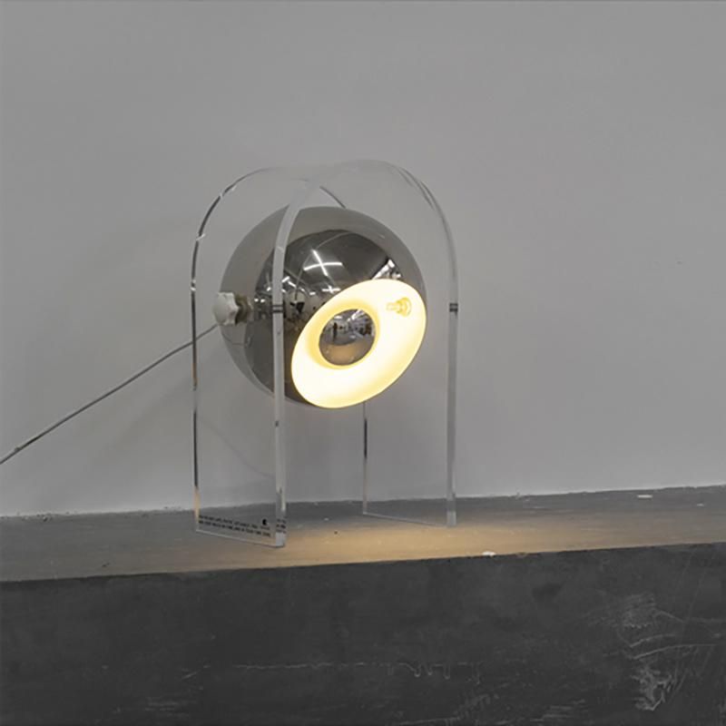 Modern Style Transparent Lampshade Table Lamp Living Room Lamp Hotel Lamp